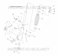 FRONT SUSPENSION STREBE