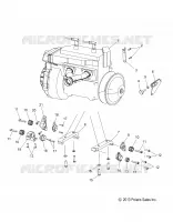 MOTOR, MOUNTING -S15CB5BSA/BSL/BEL (49SNOWMOTORMOUNT14550)