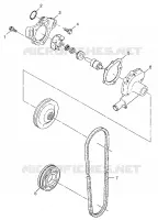WASSERPUMPE 500 RMK 0982964 and EUROPEAN 500 RMK E982964 (4942634263C011)