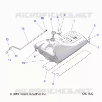KRAFTSTOFFSYSTEM, FUEL TANK ASM.