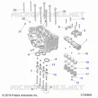 ZYLINDER HEAD AND VALVES