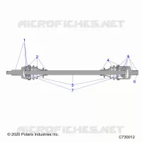 ANTRIEB, FRONT HALF SHAFT