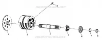 SPANNER VORNE ASSEMBLY 6X6 350L W938739 (4924062406013A)