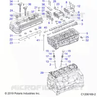 ENGINE, HEAD ASM AND VALVES