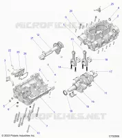 ENGINE, CRANKCASE, KURBELWELLE
