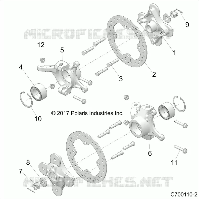 FRONT SUSPENSION CARRIER- Z20S1E99AG/AK/BG/BK (C700110-2)