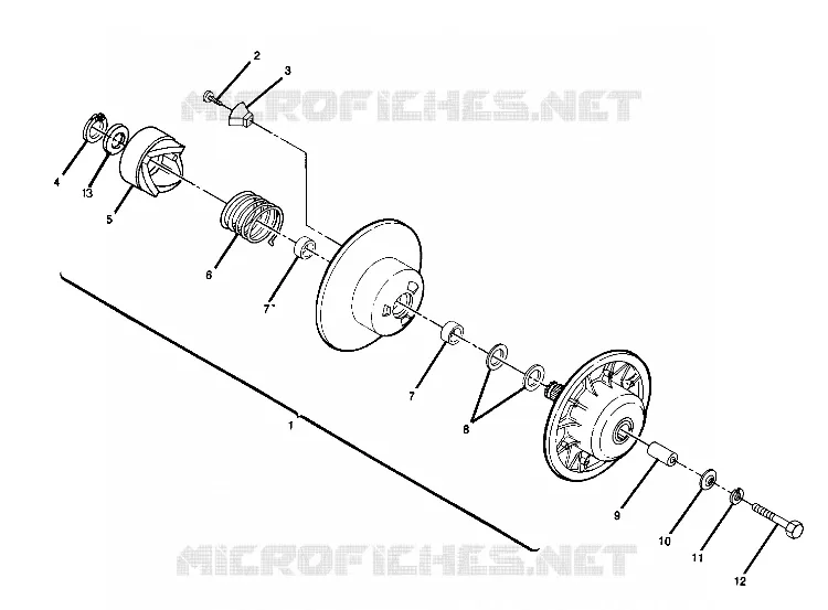 ANGETRIEBENE KUPPLUNGS ASSEMBLY (4916361636031A)