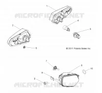 ELEKTRIC, HEADLIGHTS, TAILLIGHTS AND BULBS