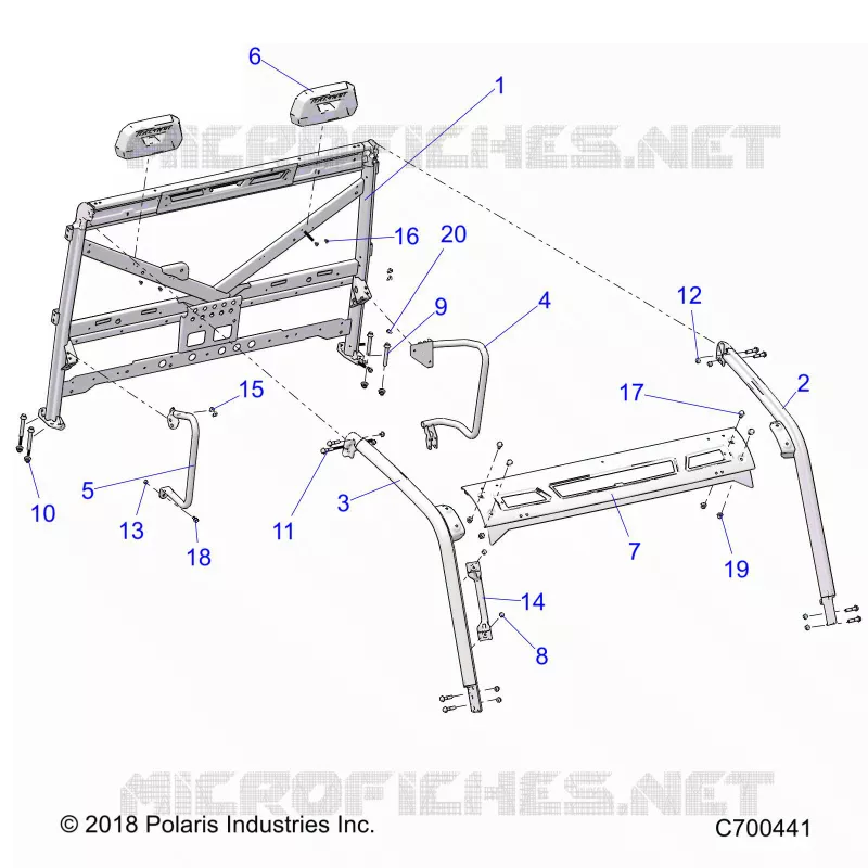 CHASSIS, CAB RAHMEN
