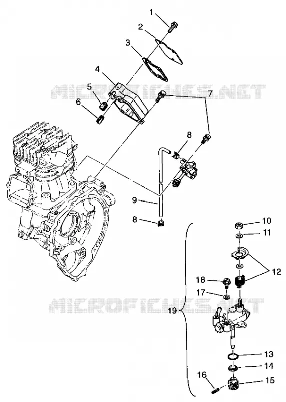 ÖLPUMPE Sportsman 4x4 W948040 (4926842684D001)