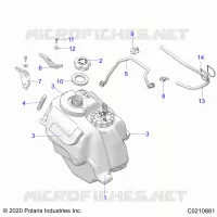 KRAFTSTOFFSYSTEM, FUEL TANK ASM.