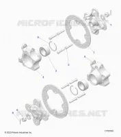 FRONT SUSPENSION CARRIER AND HUB