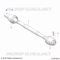 ANTRIEB, FRONT PROP SHAFT