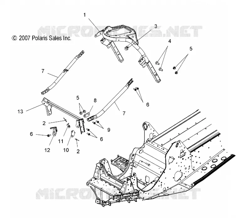 CHASSIS, FRONT 2