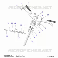 UPPER LENKEN &amp; HANDLEBAR ASM.