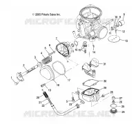 MOTOR, VERGASER, LOWER