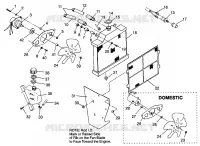 KÜHLSYSTEM Magnum 6X6 W968744 and Swedish Magnum 6X6 S968744 (4936073607A011)