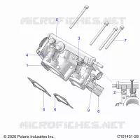 ENGINE, DROSSELKLAPPENGEHÃ„USE