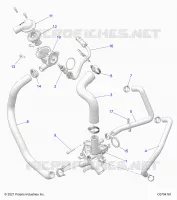 MOTOR, WATERPUMP AND BYPASS