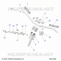 UPPER LENKEN &amp; HANDLEBAR ASM.
