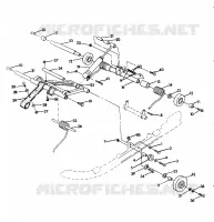 FRONT/HINTER Drehmomentarm Indy Lite/Star Lite (4921332133015A)