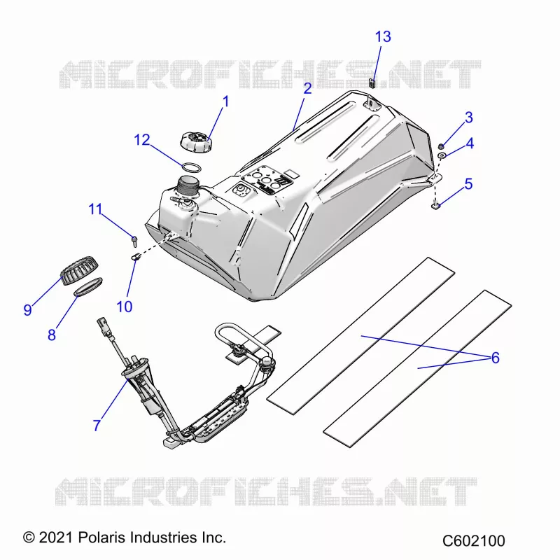 KRAFTSTOFFSYSTEM, FUEL TANK AND PUMP