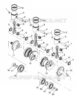 KURBELWELLE   KOLBEN SL 750 / B934070 (4924752475024A)