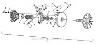 Antriebskupplung ASSEMBLY 6X6 350L W938739 (4924062406031A)