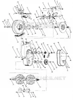 Bremse und Kettenkasten Sport, Trail, 400 and 600 (4912701270011A)