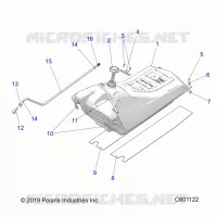 KRAFTSTOFFSYSTEM, FUEL TANK ASM.