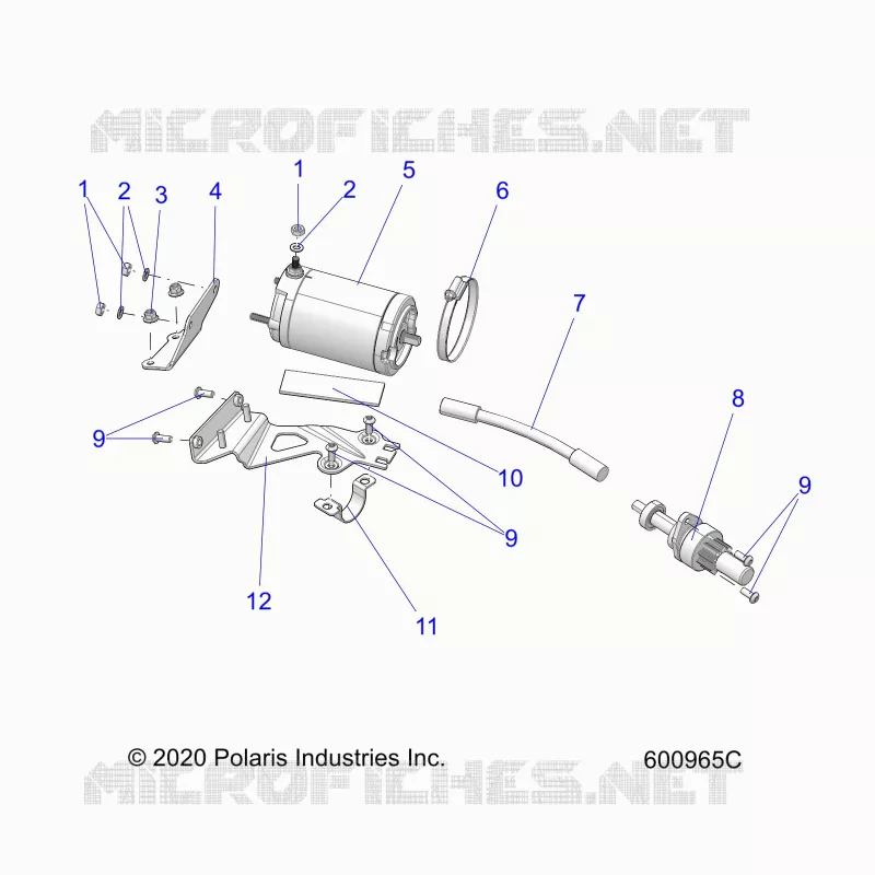 ANLASSER MOTOR