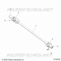ANTRIEB, FRONT PROP SHAFT