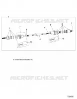 ANTRIEB, REAR HALF SHAFT