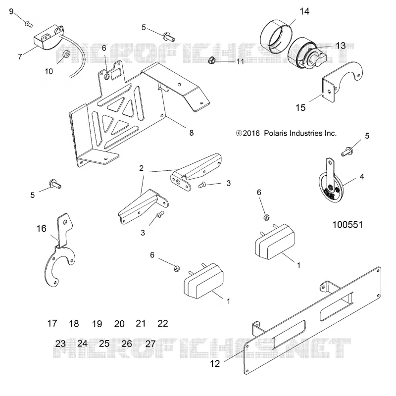 ELEKTRIC, TURN SIGNALS, HORN AND LICENSE PLATE LIGHT