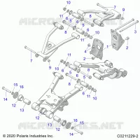 HINTERRADAUFHÃ„NGUNG CONTROL ARM, MOUNTING