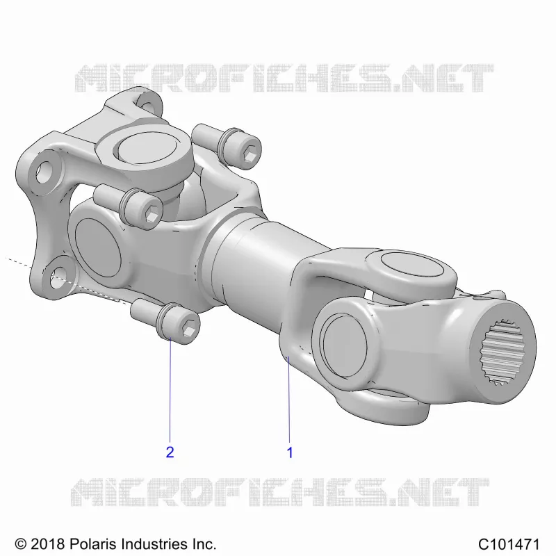 DRIVE TRAIN, PROP HINTERWELLE