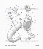 ENGINE, ABGASSYSTEM AND TURBO ASM.