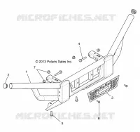 CHASSIS, FRONT BUMPER