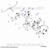KABELSTRANG COMPONANTS- R19RSE99/A (C700492)