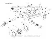 CHASSIS, REAR SWING ARM