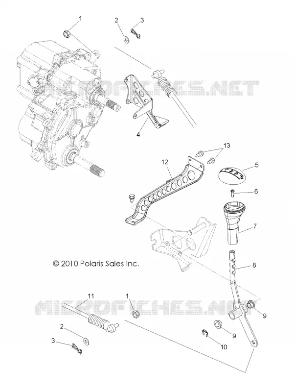 ANTRIEB, GEAR SELECTOR
