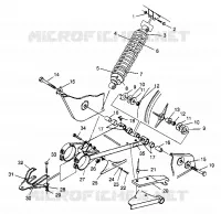 Schwingarm   SCHOCK 4X4 400L W959140 (4930183018B014)