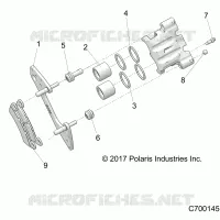 BRAKES, HINTERSATTELS