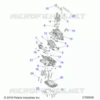 ENGINE, CRANKCASE AND KURBELWELLE