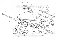 FRONT Drehmomentarm RXL TOURING 0950869 (4928982898B013)