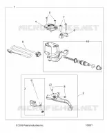 VORDERBREMSE BRAKE LEVER AND MASTER CYLINDER