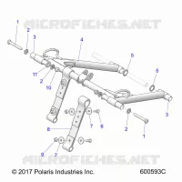 SUSPENSION, FRONT DREHMOMENTARM