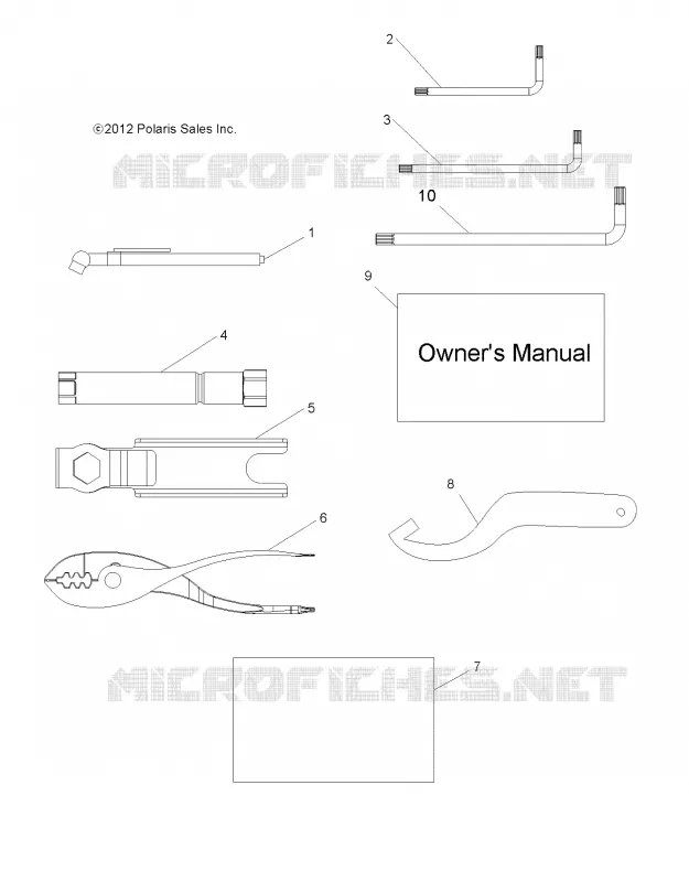 REFERENCES, TOOL KIT AND BEDIENUNGSANLEITUNGS