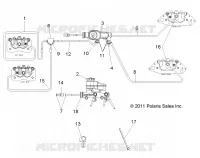 BREMSES, LINES AND MASTER CYLINDER