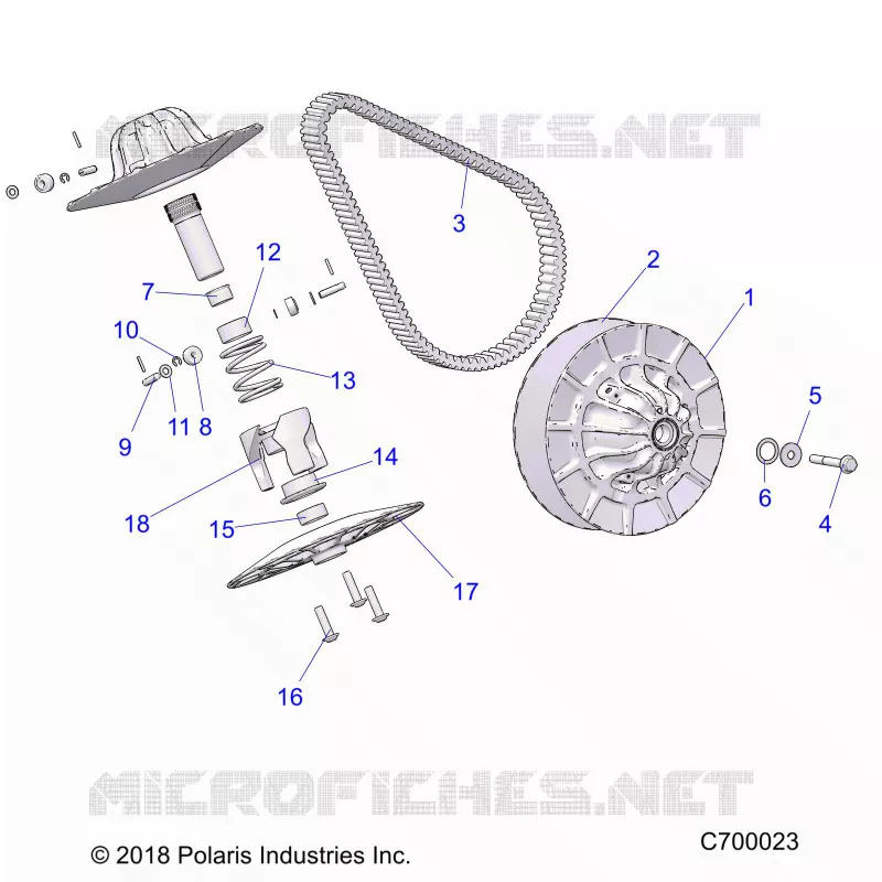 ANTRIEB, SECONDARY CLUTCH